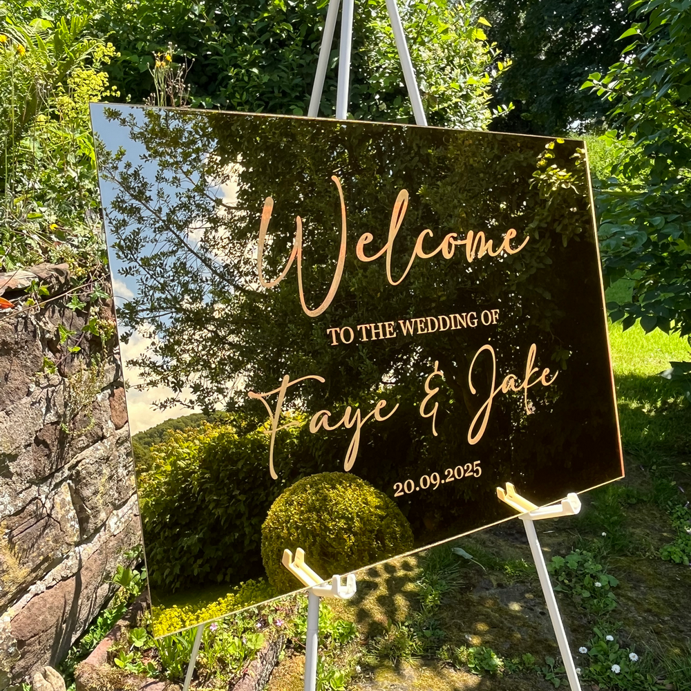 Wedding Welcome Sign