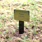 Memorial Plaque Stake - Corner Hearts