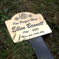Memorial Plaque Stake - Central Roses