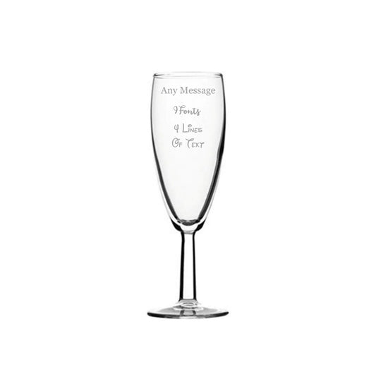 Champagne Glass - Personalised