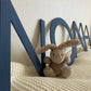 Wooden Word - Single Font - Letters - Gill Sans