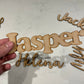 Wooden Name Sign Personalised