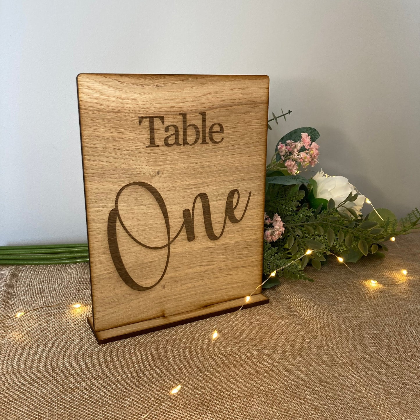 Wedding Table Number - Rectangle