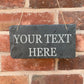 Personalised Slate Sign - 10cm X 25cm